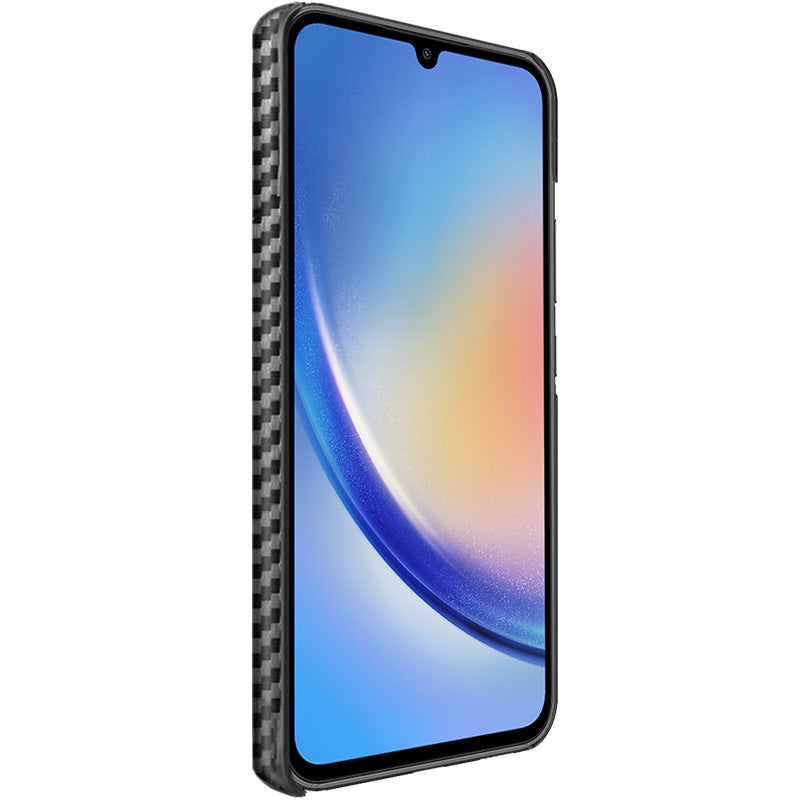 IMAK Ruiyi Series pro Samsung Galaxy A54 5G zadní kryt s texturou uhlíkových vláken Pouzdro na PC potažené PU kůží IMAK Ruiyi Series pro Samsung Galaxy A54 5G zadní kryt s texturou uhlíkových vláken Pouzdro na PC potažené PU kůží